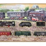 Batteriebetriebene Eisenbahnstrecke für Kinder