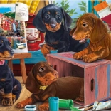 Puzzle Dackel 300 XL Teile DINO