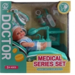 Zahnarzt-Set mit Puppe und Zubehör