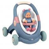 Lauflernwagen 3-in-1 mit Puppe Little Smoby