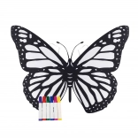 Ausmalbare Schmetterlingsflügel – Kreativset für Kinder