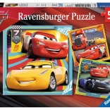 Ravensburger Puzzle Cars 3 im Rennen 3×49 Teile
