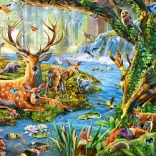 Puzzle Leben im Wald 500 Teile