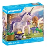 Set mit Figur Princess Magic Einhorn Lucky Lavender mit Fee