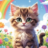 Puzzle Treflíci Kätzchen 54 Teile