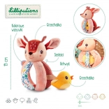 Lilliputiens - Rassel - Rehkitz Stella und gelber Vogel