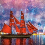 Castorland Puzzle Rote Fregatte 1000 Teile