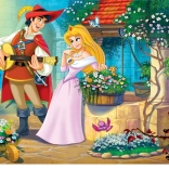 Eurographics Puzzle Lied für eine Prinzessin 100 Teile
