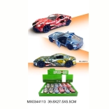 Metallsportwagen Animals mit öffnenden Türen und Rückziehantrieb