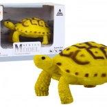 Sammelfigur Schildkröte gelb-braun