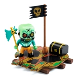 Djeco Arty Toys Figur Pirat mit Schatz