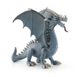 Figur Drache Grau 15,5 cm