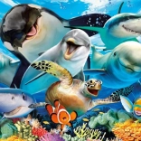 Educa Puzzle Unterwasser Selfie 500 Teile