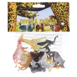 Wilde Tiere Kunststoff-Set 10 Stk. im Beutel