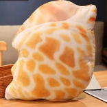 Plüschkissen Muschel 50 x 40 cm