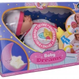 Baby mit Blinzelfunktion und Geräuschen 40 cm