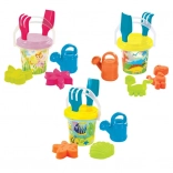 Transparentes Sandspiel-Set mit Gießkanne – Feen, Dinosaurier und Fische 1,3 l