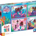 Clementoni Puzzle Ariel 4 in 1 (12–24 Teile)