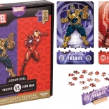 Puzzle-Duell MARVEL Avengers: Thanos vs. Iron Man 2×70 Teile