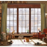 Puzzle Katzen am Fenster 1000 Teile