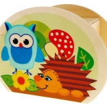 Hess Holzspardose Waldtiere