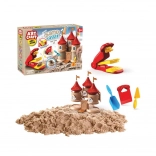 Art Craft Schloss-Bauset aus kinetischem Sand