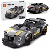 Technik-Bausatz Sportwagen silber 174 Teile mit Aufklebern