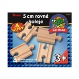 Maxim 5 cm gerade Schienen – Verbinder 4 Stk.