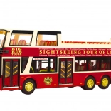 Metall-Doppeldecker-Aussichtsbus 1:42 Rot