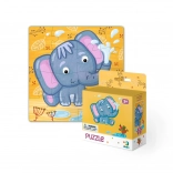 Puzzle Elefantenbaby 16 Teile