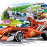 Maxi-Kinderpuzzle 12 Teile – RACING BOLIDE (CASTORLAND)