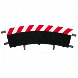 Außenrandstreifen für Kurve 2/30° für Slotcar-Bahnen CARRERA EVOLUTION, DIGITAL 132 und DIGITAL 124