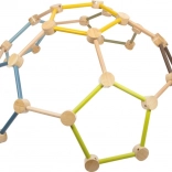 small foot Kletterkuppel Adventure – hölzerne Kletterstruktur für Kinder