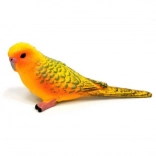 Figur Wellensittich Gelb