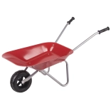 Classic World Metall Schubkarre für Kinder für Garten und Sandkasten