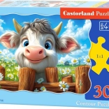 Castorland Puzzle Hübsches Kälbchen 30 Teile