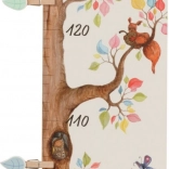 Goki hölzerner Wachstumsmesser Im Gebüsch