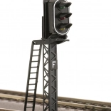 Roco Line dreilichtiges Eisenbahnsignal H0