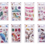 Papieraufkleber Mix Motive 18,5 × 10 cm, 6 Bögen