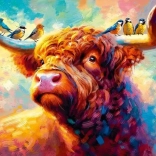 Puzzle Musik in den Wolken 1000 Teile