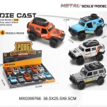 Metallgeländewagen 1:36 mit Pull-Back-Antrieb