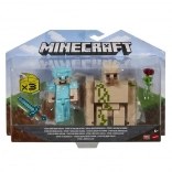 Minecraft Figuren 8 cm – Doppelpack mit Zubehör