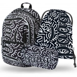 Baagl Schulset Core Element – Rucksack, Federmäppchen und Beutel