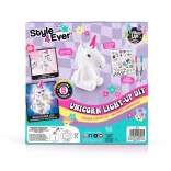 Style4Ever Leuchtendes Einhorn – Kreativset