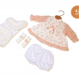 Outfit für Puppe LLORENS 42 cm – 4-teiliges Set