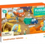Puzzle TRANSPORT: Baumaschinen 30 Teile