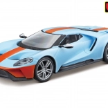 Metallmodell Bburago Ford GT 2019 1:32 hellblau/orange