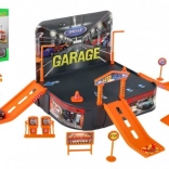 Garagenspielzeug mit Auto Welly Porsche