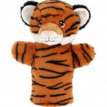 Keeleco Tiger - Öko-Plüsch-Handpuppe 27 cm