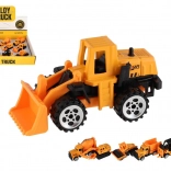 Mini Bauautos Metall/Kunststoff 7 cm freilaufende Mischung